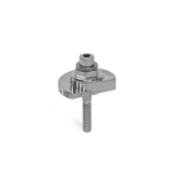 GN 918.6 - Clamping Bolts, Stainless Steel, Upward Clamping, Screw from the Operator's Side, Type SKS with hex