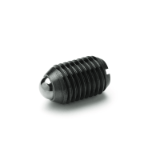 GN 615.1 - Spring plungers with bolt / with slot, Type B, Steel, standard spring load