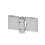 GN 1362 - Stainless Steel-Sheet metal hinges for welding, Type A, without bores