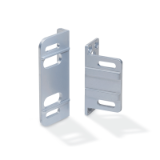 GN 139.4 - Mounting plates, for hinges with safety switch GN 139.1 / GN 139.2, angled