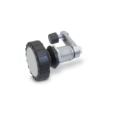 GN 516.1 - Rotary Clamping Latches with Continuously Adjustable Latch Distance, Type RG, with knurled knob GN 7336