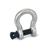 GN 585 A - Shackles, cranked, Form A, with stud bolt