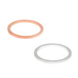 DIN 7603 - Gaskets, for threaded plugs DIN 908, Type A, Flat gasket