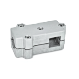GN 193 - T-Angle Connector Clamps, Aluminum, with screw, stainless steel