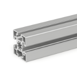 GN 10b - Aluminum Profiles, b-Modular System, with Open Slots on All Sides, Profile Type Heavy