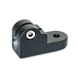 GN 275 - Swivel Clamp Connectors, Aluminum, with screw, stainless steel