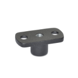 GN 3490 - Threaded , for profile systems