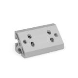 GN 32i Angle Connectors, Aluminum, for Aluminum Profiles (i-Modular System), Corner Installation or Single / Double Installation