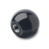DIN 319 - Ball knobs, Type E with tapped bush