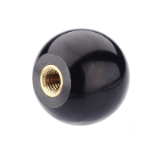 DIN 319 - Ball knobs, Type E, with threaded bush