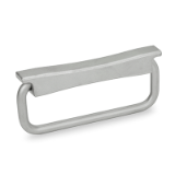 GN 425.9 - Stainless Steel-Folding handles, Type C Fixed from the operator's side by means of welding