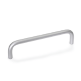 GN 425.3 - Stainless Steel-Cabinet "U" handles, without thread, for welding
