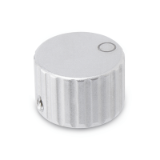 GN 436 - Stainless Steel-Control knobs, Type M with marking
