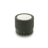 GN 726.1 - Control Knob, neutral without marking or scale, identification No. 1