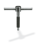 DIN 6304 - Tommy screw, with fixed bar, without thrust pad (type E)