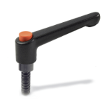 GN 303 - Adjustable hand levers with push button