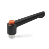 GN 303.1 - Adjustable hand levers with push button