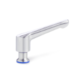 GN 305 - Adjustable Hand Levers, Stainless Steel, Hygienic Design, with inner thread