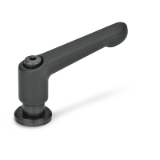 GN 307 - Adjustable hand levers, Zinc die casting, with bushing and washer