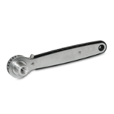 GN 318 - Stainless Steel-Ratchet spanners, Form B, Ratchet insert with blind hole