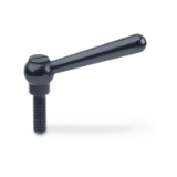 GN  99.2 - Adjustable clamping lever with bolt, straight handle