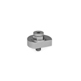 GN 918.5 - Eccentric Cams, Stainless Steel, Radial Clamping, with Threaded Bolt, Type SK with hex