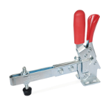 GN 810.3 - Toggle clamps, Type ULC, Clamping arm extended, with slotted hole, two flanged washers and clamping screw GN 708.1