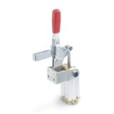 GN 862.1 - Toggle clamps, with additional manual operation, Type EPV3S, Solid bar version with clasp