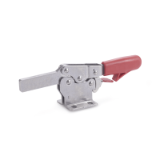 GN 820.3 - Stainless Steel-Toggle clamps, Type ML, offener Spannarm, mit 2 Flankenscheiben