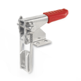 GN 851.1 - Stainless Steel-Latch clamps with pulling action, Type T3, with pulling latch, with latch bracket