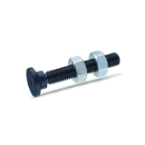 GN 903 - Clampimng Bolts, with swivelling plastic clamping pad