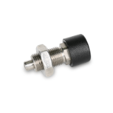 GN 514 - Stainless Steel-Locking Plungers, Type AK, with locknut