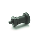 GN 607.1 - Indexing Plunger, Steel, with Rest Position, Type A, without lock nut