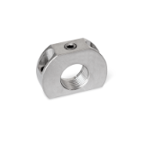 GN 612.1 - Stainless Steel-Mounting blocks, Type B, Fixing holes vertical to plunger