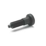 GN 613 - Indexing plunger without head, Type A, without lock nut, with knob