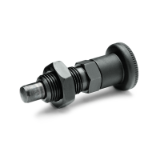 GN 817 - Indexing plungers, Type G with threaded rod, without lock nut