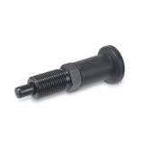 GN 817.2 - Indexing plungers, Type B without lock nut, with knob