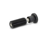 GN 313 - Spring bolts, Type DK without knob, with lock nut, Plunger without internal thread