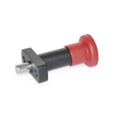 GN 817.1 - Indexing plungers with red knob , Type B, without rest position