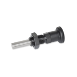 GN 817.8 B - Indexing plunger, Type B, without rest position, without locknut