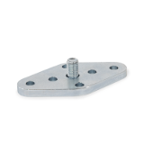 GN 1050.2 - Flanges for Quick Release Couplings GN 1050 and Studs GN 1050.1