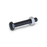 GN 251 - Setting bolts, Type AK, locating surface with rounded end, hardened