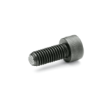 GN 606 VR - Ball point screws, Type VR, flat ball, with swivel limiting stop, corrugated