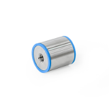 GN 6226 - Stainless Steel Spacers, Hygienic Design, Type A2, Through-hole with continuous thread