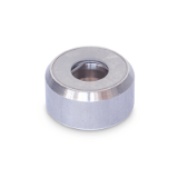 GN 6311.1 - Stainless Steel-Thrust pads, Type A, Thrust pad surface plain, without plastic cap