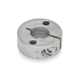 GN 7062.2 - Semi-split Stainless Steel-Set collars, Type A, with two through holes