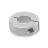 GN 706.2 - Semi-Split Shaft Collars, Stainless Steel AISI 316