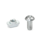 GN 968 - Assembly sets for profile systems 30/40/45, Type A, with cylinder head screw DIN 912