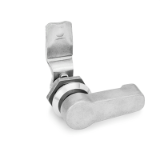 GN 115 - Latches, Stainless Steel with Opearting Element, Type HGN with stainless steel lever
