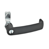 GN 115.7 - Latches with Cabinet U-Handle, Operation with Socket Key, Type SCH with slot